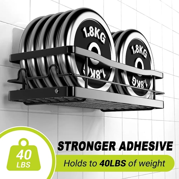 Multi-Purpose Rack - Shower Caddy/Kitchen Spice Rack + Towel Holder - Picture 3 of 11